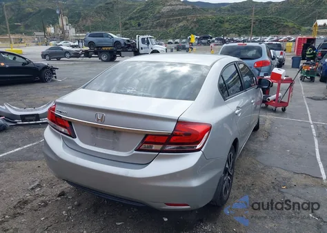 2014 Honda Civic Ex из США, поврежденный, VIN 19XFB2F81EE252206